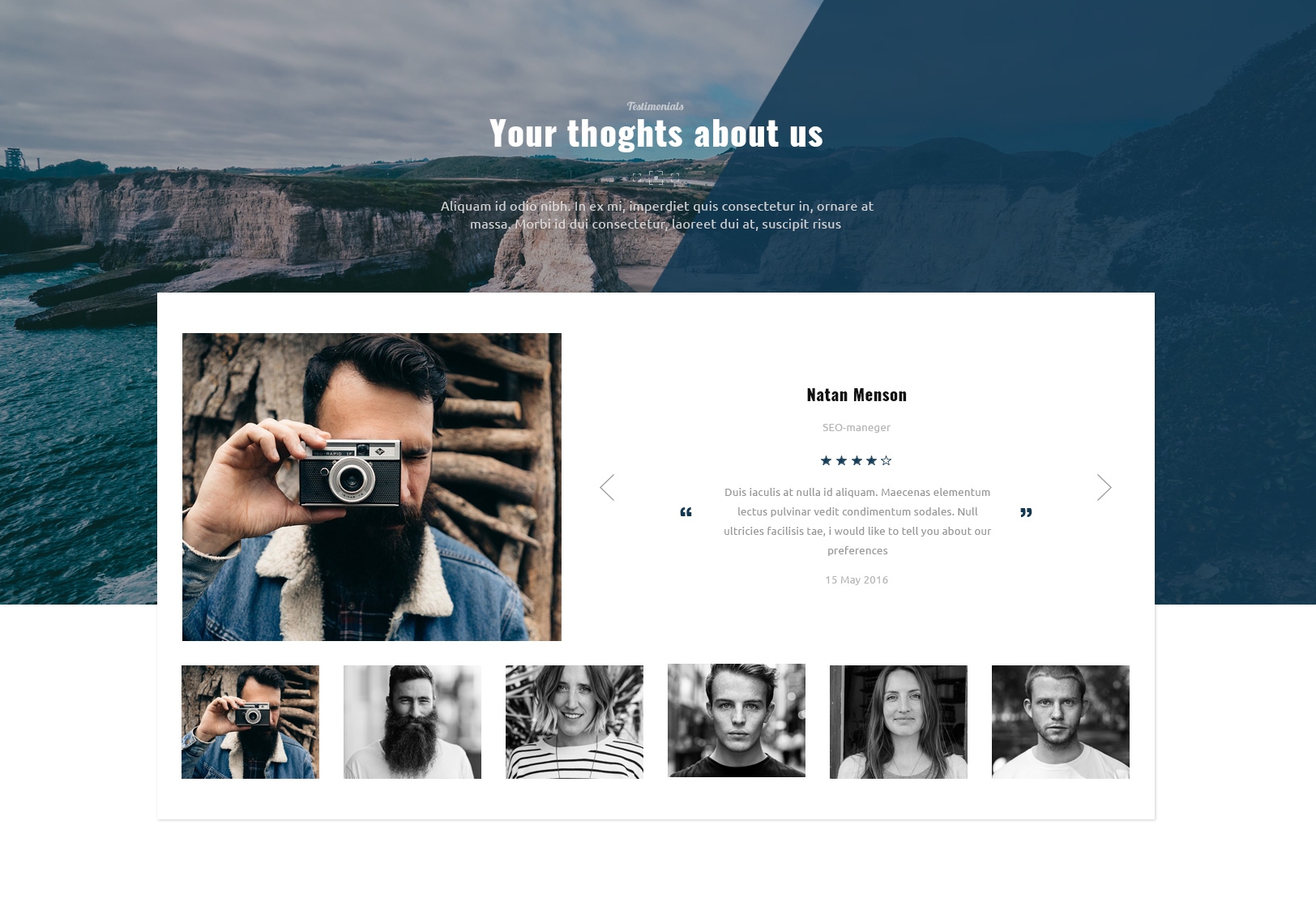 Responsive Bootstrap Image Gallery Theme