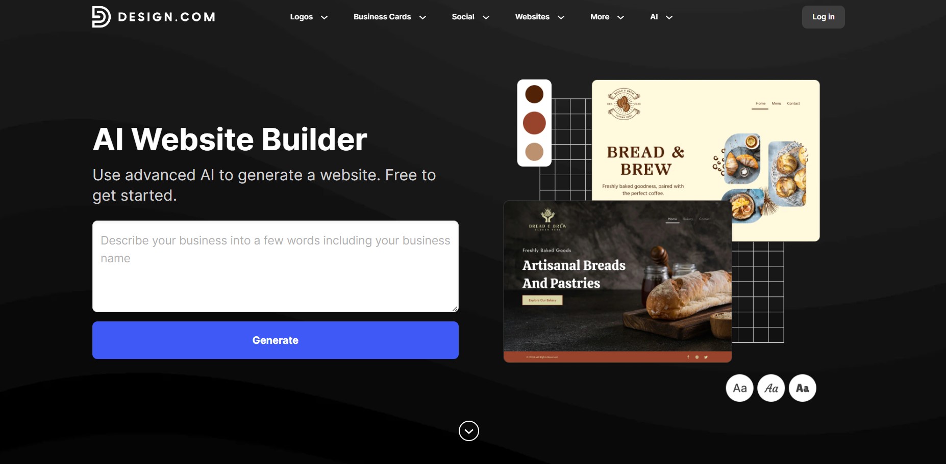 Design.com AI Website Builder